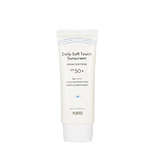 PURITO KREMAS NUO SAULĖS Daily Soft Touch Sunscreen SPF50+/PA++++