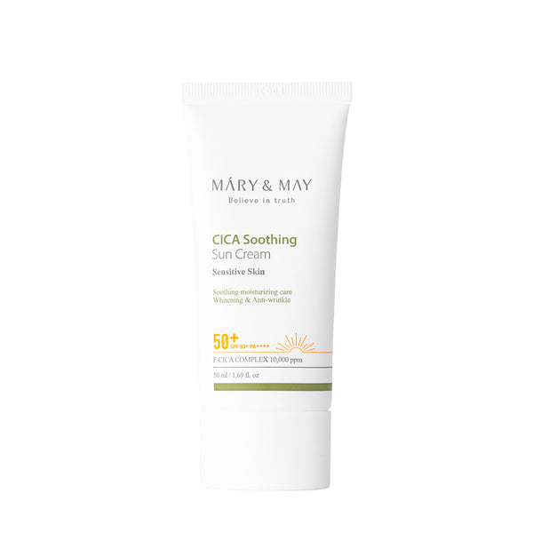 MARY & MAY KREMAS NUO SAULĖS Soothing Sun Cream SPF50+ PA++++