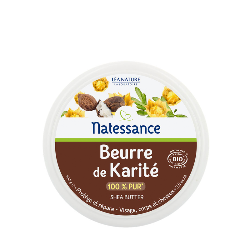 Natessance TAUKMEDŽIO SVIESTAS Organic Shea Butter